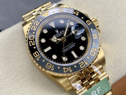 【ARF製】GMTマスターII 126718GRNR イエローゴールド ブラック ジュビリー 3285搭載 40mm - ディテール 2
