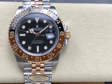 【ARF製】GMTマスターII 126711CHNR コンビ（カフェオレ・ルートビア）ジュビリー 3285搭載 40mm