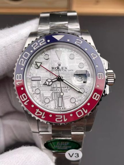 【ARF製】GMTマスターII 126719BLRO ペプシ メテオライト文字盤 V3最新版 3285搭載 40mm