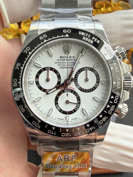 【ARF製】コスモグラフ デイトナ 126500LN ホワイト（現行パンダ）丹東4131搭載 40mm - ディテール 2