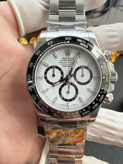 【ARF製】コスモグラフ デイトナ 126500LN ホワイト（現行パンダ）丹東4131搭載 40mm - ディテール 1