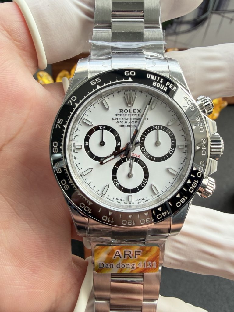 【ARF製】コスモグラフ デイトナ 126500LN ホワイト（現行パンダ）丹東4131搭載 40mm - ディテール 1