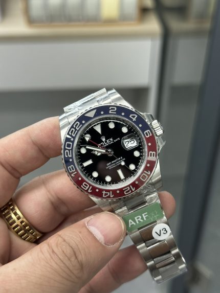 【ARF製】GMTマスターII 126710BLRO ペプシ（赤青ベゼル）オイスター V3最新版 3285搭載 40mm - ディテール 2