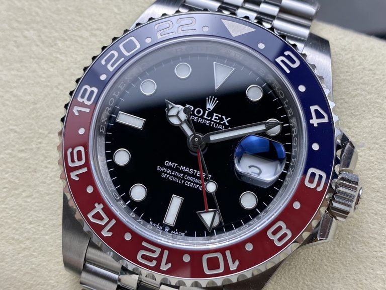 【ARF製】GMTマスターII 126710BLRO ペプシ（赤青ベゼル）ジュビリー V3最新版 3285搭載 40mm - ディテール 2