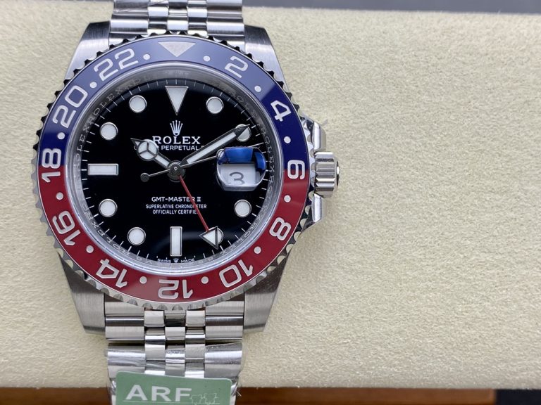 【ARF製】GMTマスターII 126710BLRO ペプシ（赤青ベゼル）ジュビリー V3最新版 3285搭載 40mm